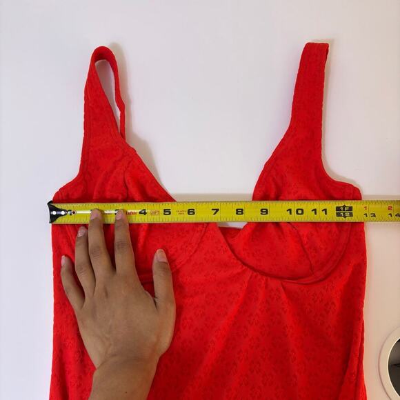 Billabong Good Vibes Emma Underwire One Piece Swimsuit Size 12 Pool Beach - Picture 10 of 11